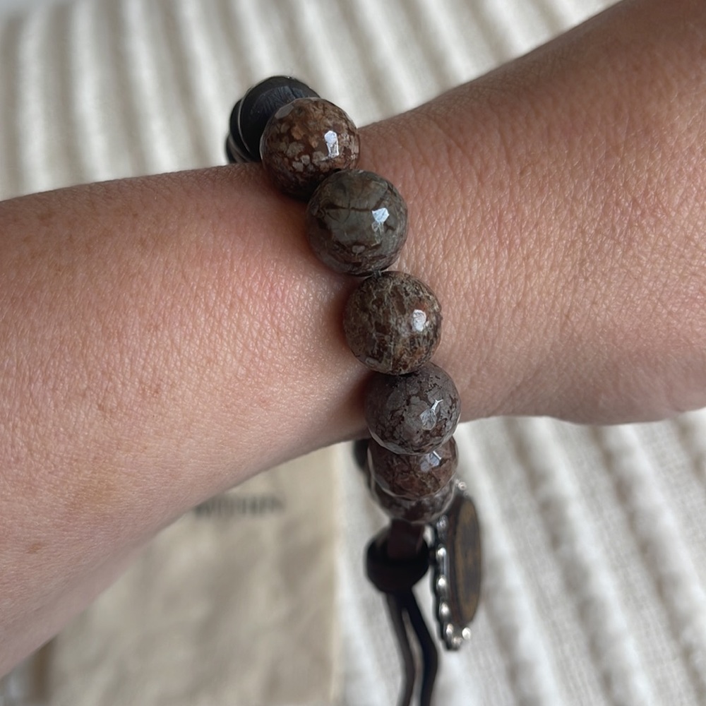 From Within Beaded Charm & Tassel Bracelet - image 6